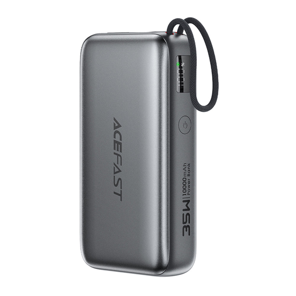 Външна батерия Acefast M32, 10000mAh, 35W, PD, 2 x USB-C, Сив