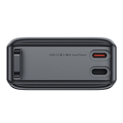 Външна батерия Acefast M4, 20000mAh, 67W, PD + QI, 1 x USB-A - 2 x USB-C, черна