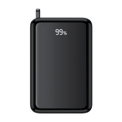 Външна батерия Acefast M4, 20000mAh, 67W, PD + QI, 1 x USB-A - 2 x USB-C, черна