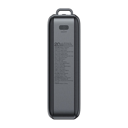 Външна батерия Acefast M4, 20000mAh, 67W, PD, 1 x USB-A - 2 x USB-C, Черна