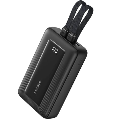 Външна батерия Anker PowerCore, 20000mAh, 30W, QC + PD, 1 x Lightning - 1 x USB-A - 2 x USB-C, черна A1681G11 