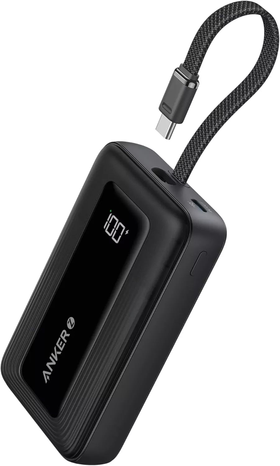 Външна батерия Anker Zolo, 20000mAh, 30W, QC + PD, 1 x USB-A - 2 x USB-C, Черна, Реупакована A1689H11