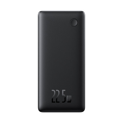 Външна батерия Baseus Airpow Lite, 10000mAh, 22.5W, QC + PD, 1 x Lightning - 1 x USB-A - 2 x USB-C, Черна P10067501123-00
