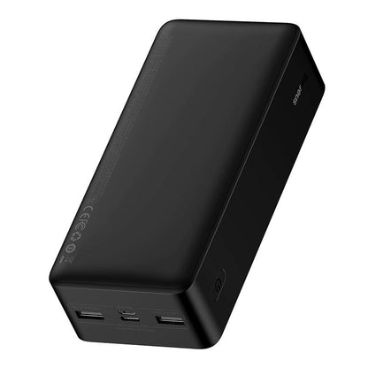 Външна батерия Baseus Bipow, 30000mAh, 15W, 1 x USB-C - 2 x USB-A, черна PPBD05050201 