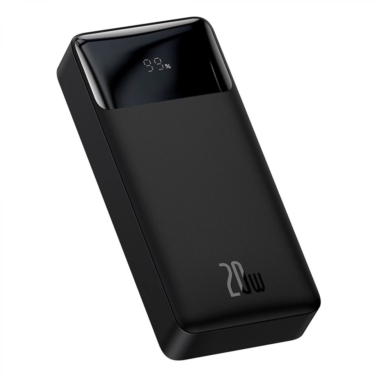 Външна батерия Baseus Bipow, 20000mAh, 20W, QC + PD, 1 x USB-C - 2 x USB-A, Черна PPBD050501