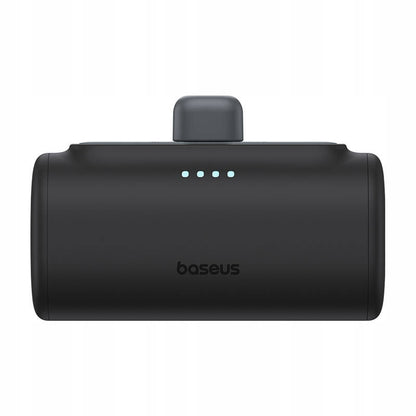 Външна батерия Baseus Compact, 5000mAh, 20W, PD, 1 x Lightning - 1 x USB-C, Черна P10068307113-00