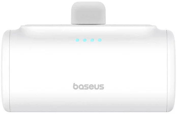 Външна батерия Baseus Compact, 5000mAh, 20W, PD, 2 x USB-C, Бяла P10068306213-00