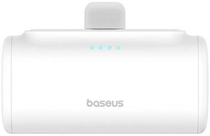 Външна батерия Baseus Compact, 5000mAh, 20W, PD, 2 x USB-C, Бяла P10068306213-00