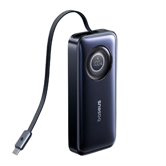 Външна батерия Baseus EnerCore CR11, 20000mAh, 67W, PD, 2 x USB-C, Черна E0027H00