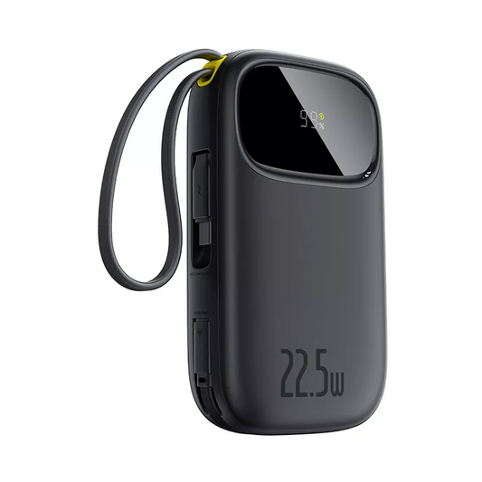 Външна батерия Baseus EnerFill FC31, 20000mAh, 22.5W, QC + PD, 1 x Lightning - 1 x USB-A - 2 x USB-C, Черна P10082107123-00