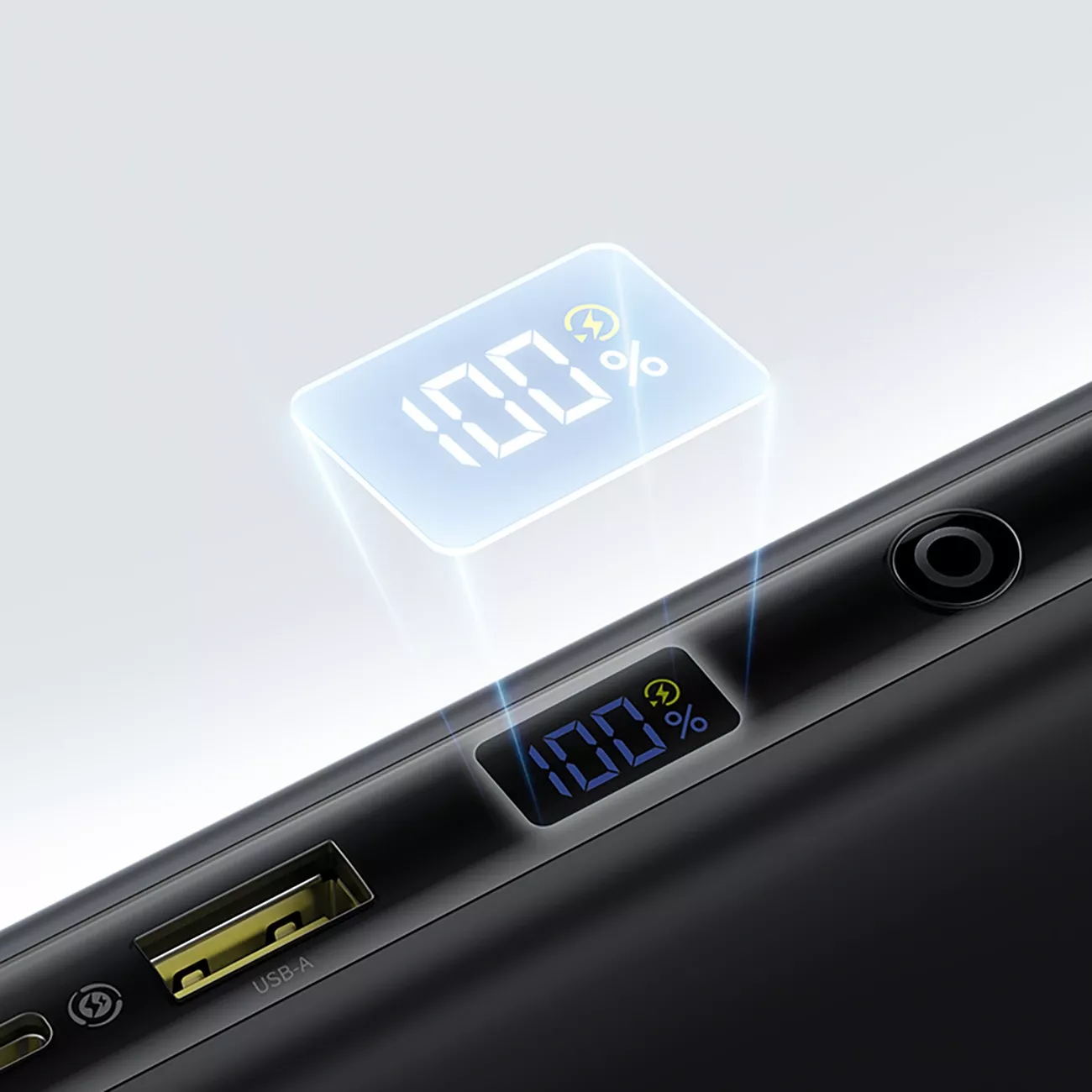 Външна батерия Baseus EnerFill FC41, 20000mAh, 100W, QC + PD, 1 x USB-A - 3 x USB-C, Черна E0028N03