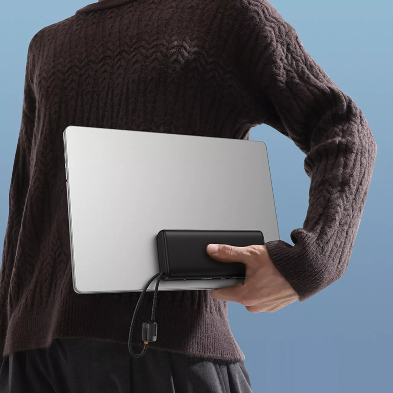 Външна батерия Baseus EnerFill FC41, 20000mAh, 100W, QC + PD, 1 x USB-A - 3 x USB-C, Черна E0028N03