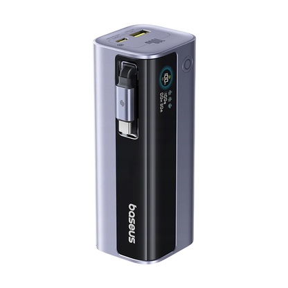 Външна батерия Baseus EnerGeek GR11, 10000mAh, 100W, QC + PD, 1 x USB-A - 2 x USB-C, Сива E0027A01