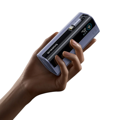 Външна батерия Baseus EnerGeek GR11, 10000mAh, 100W, QC + PD, 1 x USB-A - 2 x USB-C, Сива E0027A01