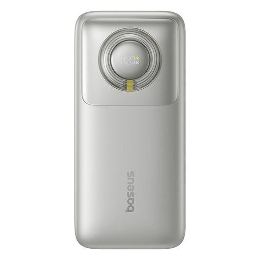 Външна батерия Baseus Free2Pull, 20000mAh, 65W, PD, 2 x USB-C, Сива P10073700843-00