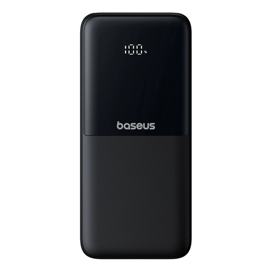 Външна батерия Baseus Lipow, 10000mAh, 22.5W, QC + PD, 1 x Lightning - 1 x USB-A - 2 x USB-C, Черна P10079101123-00