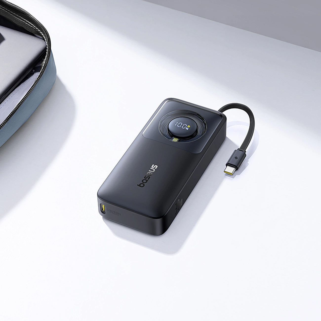 Външна батерия Baseus OS Free2Pull, 10000mAh, 30W, PD, 2 x USB-C, Черна P10073701123-00