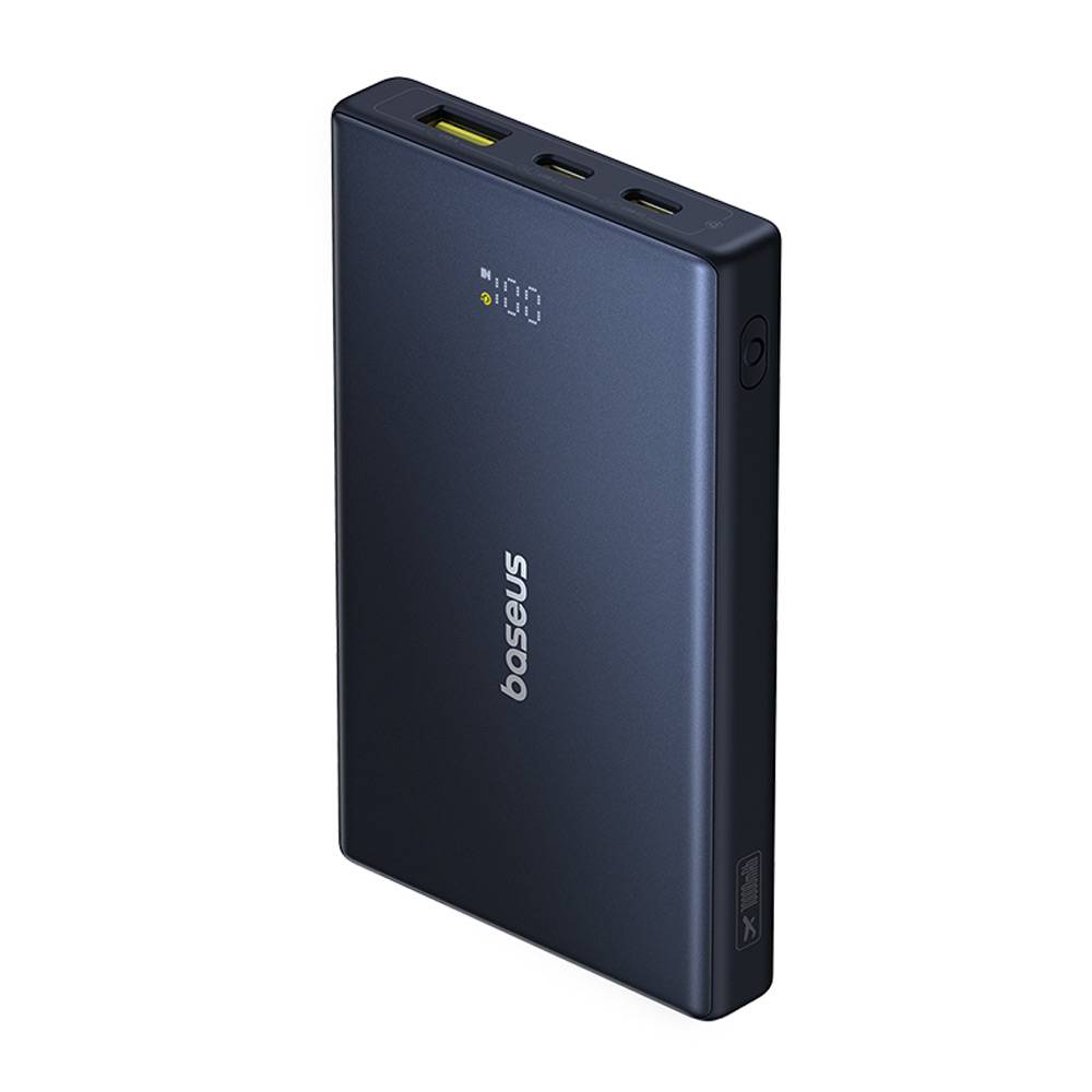 Външна батерия Baseus PicoGo, 10000mAh, 20W, QC + PD, 1 x USB-A - 2 x USB-C, Черна P10076801123-00