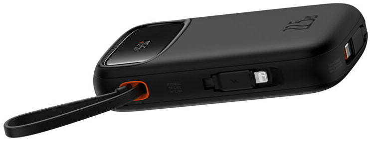 Външна батерия Baseus Qpow2, 10000mAh, 22.5W, QC + PD, 1 x Lightning - 1 x USB-A - 2 x USB-C, Черна P10055003113-00