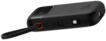 Външна батерия Baseus Qpow2, 10000mAh, 22.5W, QC + PD, 1 x Lightning - 1 x USB-A - 2 x USB-C, Черна P10055003113-00