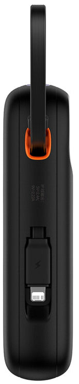 Външна батерия Baseus Qpow2, 10000mAh, 22.5W, QC + PD, 1 x Lightning - 1 x USB-A - 2 x USB-C, Черна P10055003113-00