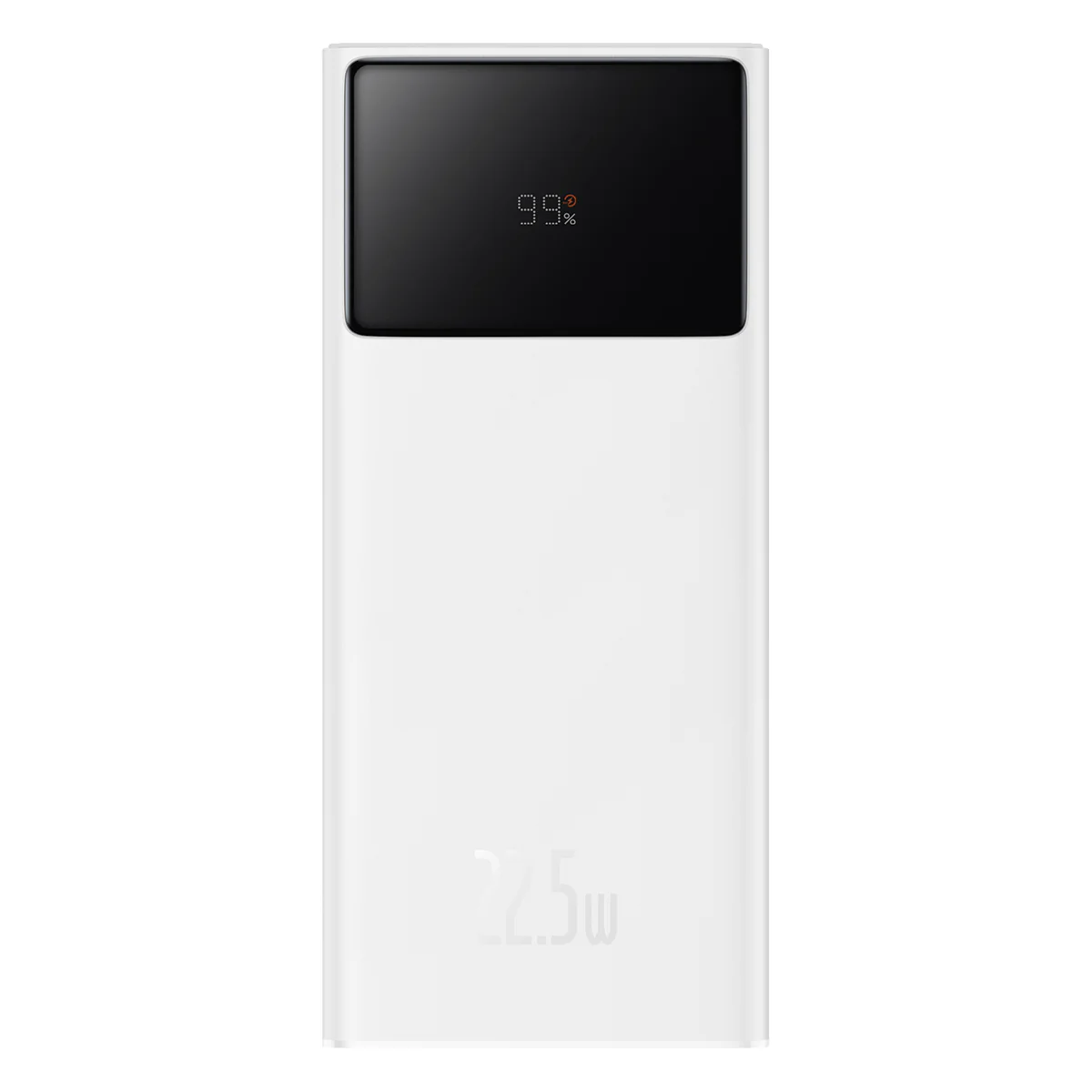 Външна батерия Baseus Star Lord, 30000mAh, 22.5W, QC + PD, 1 x USB-C - 2 x USB-A, Бяла PPXJ080102