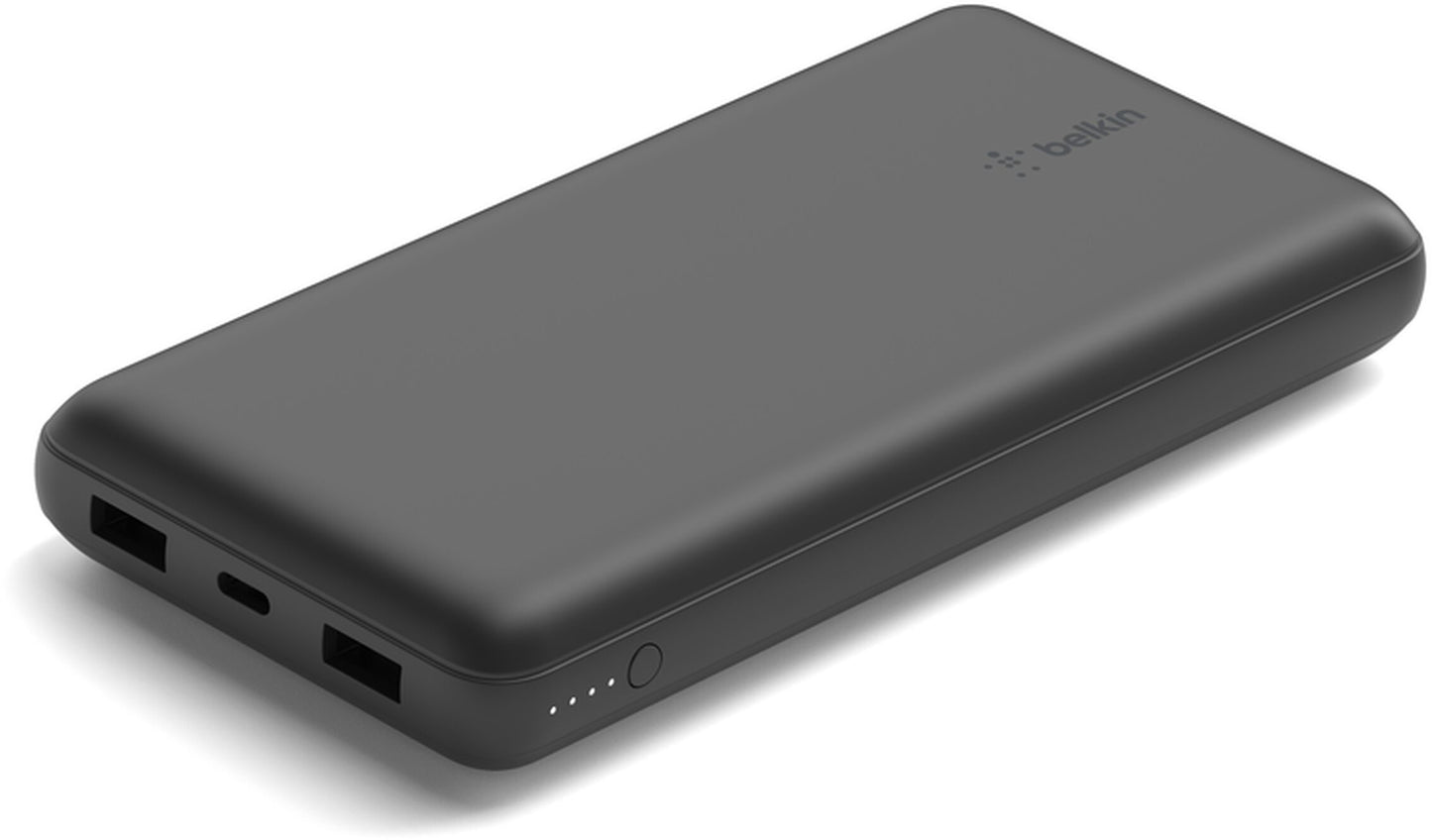 Външна батерия Belkin BoostCharge Pro, 20000mAh, 15W, 1 x USB-C - 2 x USB-A, Черна BPB012btBK