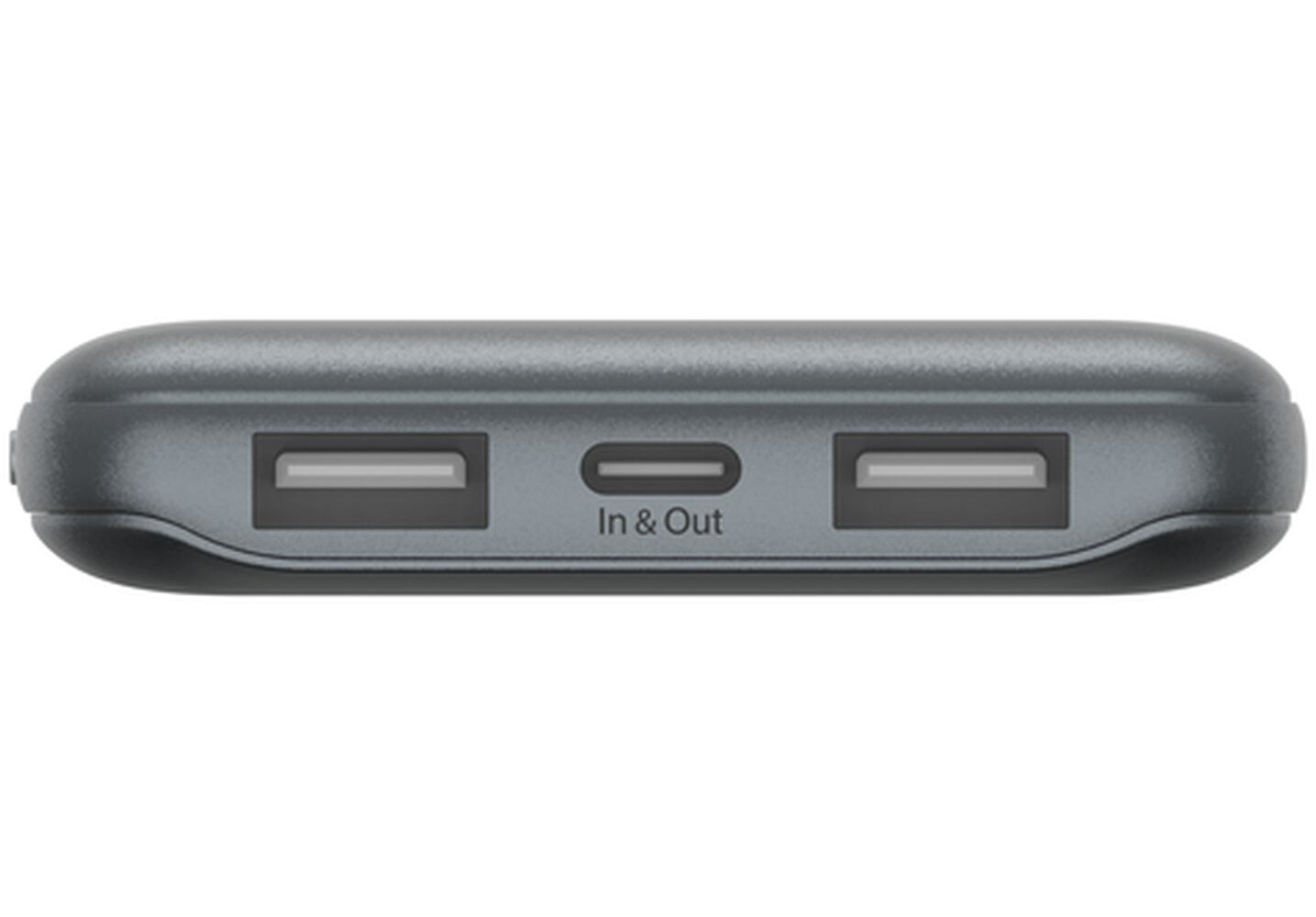 Външна батерия Belkin BoostCharge, 10000mAh, 15W, 1 x USB-C - 2 x USB-A, Сива BPB011btGY