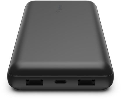 Външна батерия Belkin BoostCharge Pro, 20000mAh, 15W, 1 x USB-C - 2 x USB-A, Черна BPB012btBK