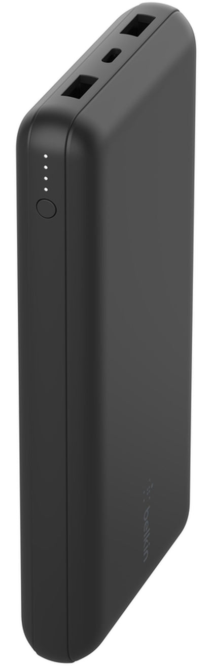 Външна батерия Belkin BoostCharge Pro, 20000mAh, 15W, 1 x USB-C - 2 x USB-A, Черна BPB012btBK