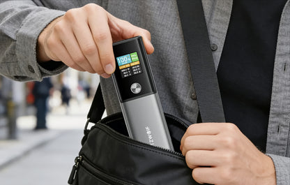 Външна батерия BlitzWolf BW-P23, 14000mAh, 100W, QC + PD, 1 x USB-A - 1 x USB-C, Сив