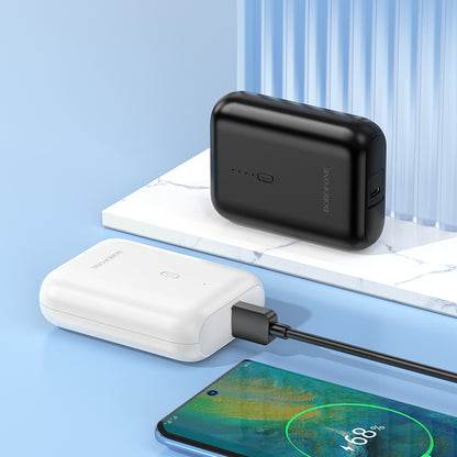 Външна батерия Borofone BJ81 Stability, 5000mAh, 10W, 1 x USB-A, Черна
