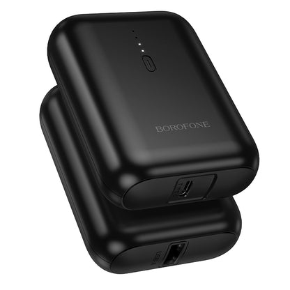 Външна батерия Borofone BJ81 Stability, 5000mAh, 10W, 1 x USB-A, Черна