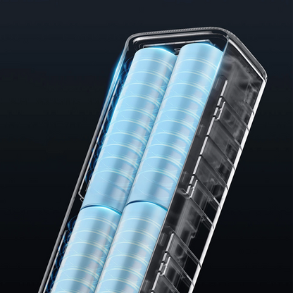 Външна батерия Cuktech, 10000mAh, 150W, QC + PD, 1 x USB-A - 1 x USB-C, Черна CKPB100PGLBL