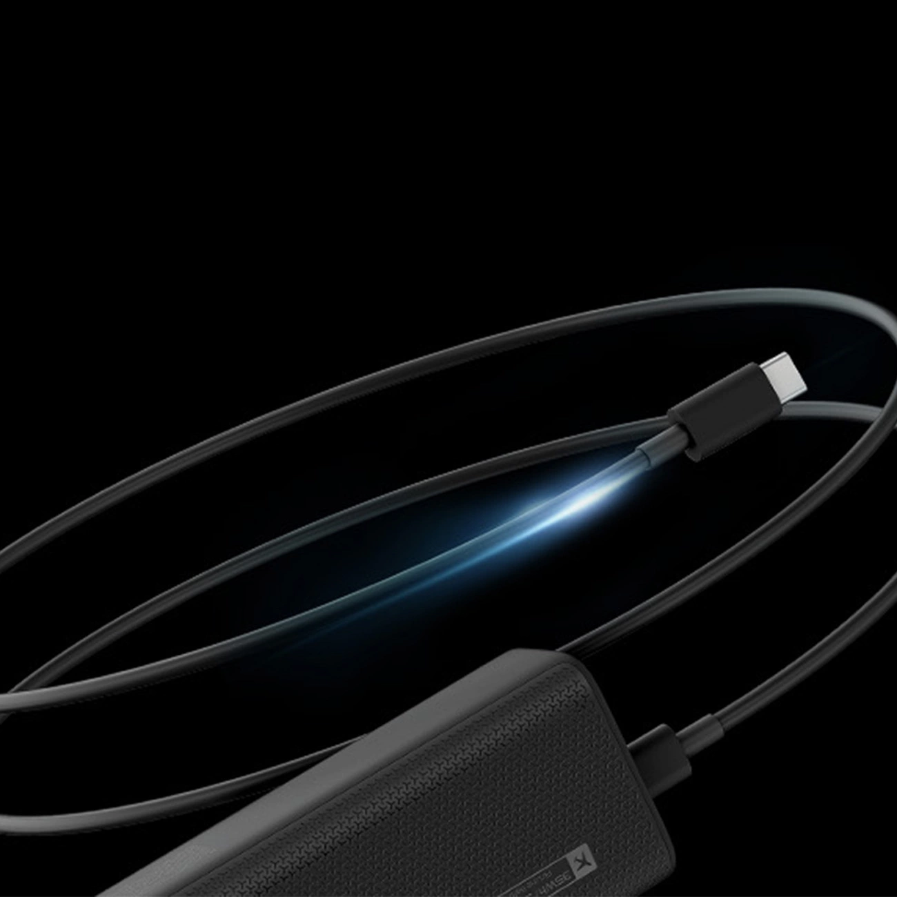 Външна батерия Cuktech, 10000mAh, 150W, QC + PD, 1 x USB-A - 1 x USB-C, Черна CKPB100PGLBL