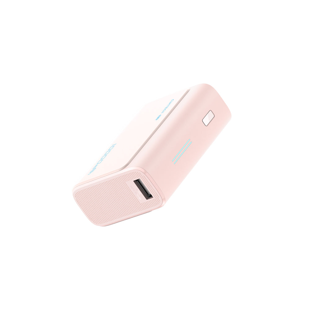 Външна батерия Cuktech CP13, 10000mAh, 30W, QC + PD, 1 x USB-A - 1 x USB-C, Розова CUK0PB100DPK