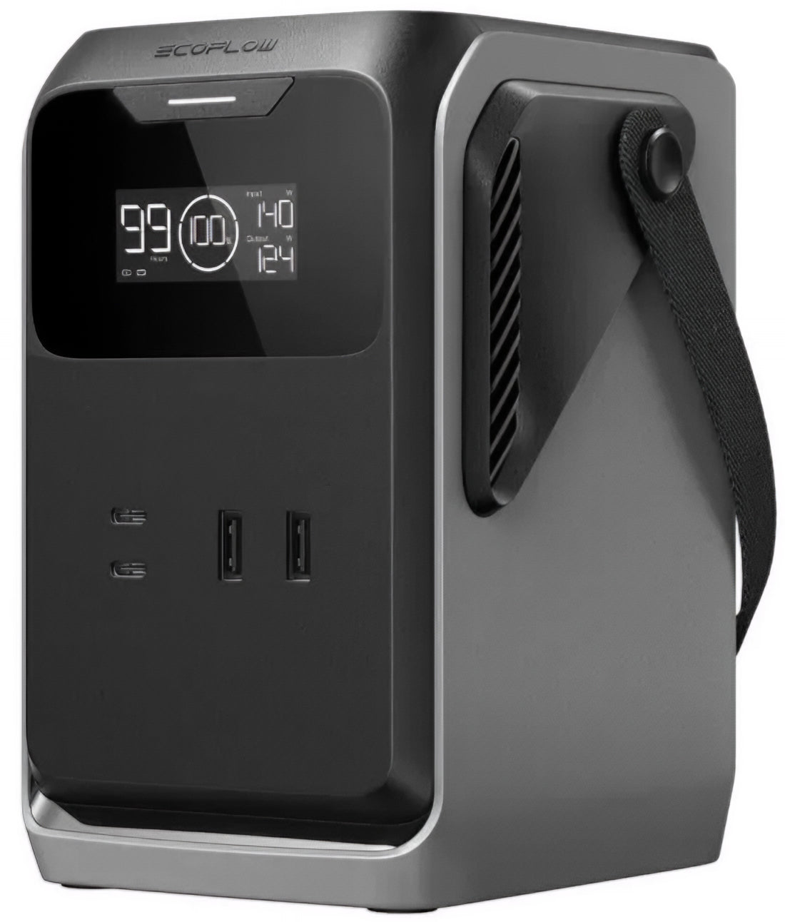Външна батерия EcoFlow Trail 200, 60000mAh, 220W, PD, 2 x USB-A - 2 x USB-C, Черна EF-TRAIL200-N