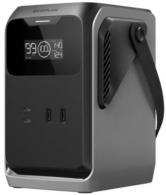 Външна батерия EcoFlow Trail 200, 60000mAh, 220W, PD, 2 x USB-A - 2 x USB-C, Черна EF-TRAIL200-N