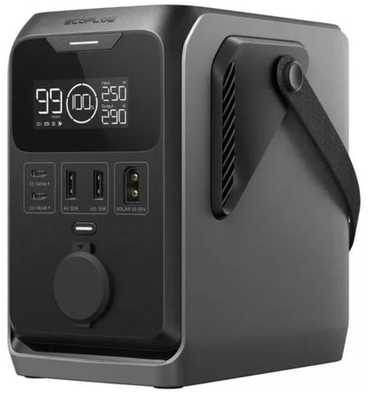 Външна батерия EcoFlow Trail 300, 90000mAh, 300W, PD, 1 x Разклонител за запалка - 2 x USB-A - 2 x USB-C, Черна EF-TRAIL300-N