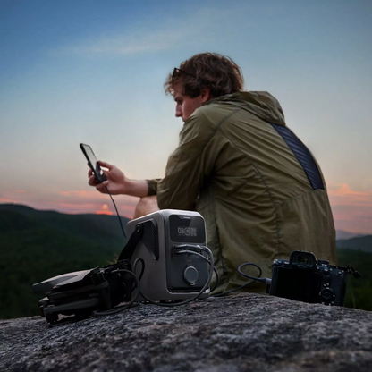 Външна батерия EcoFlow Trail 200, 60000mAh, 220W, PD, 2 x USB-A - 2 x USB-C, Черна EF-TRAIL200-N