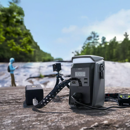 Външна батерия EcoFlow Trail 200, 60000mAh, 220W, PD, 2 x USB-A - 2 x USB-C, Черна EF-TRAIL200-N