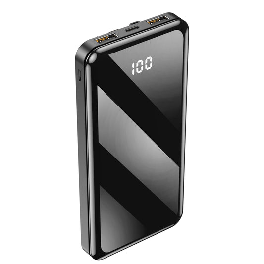 Външна батерия Forever TB-411, 10000mAh, 10W, 1 x Lightning - 1 x microUSB - 1 x USB-C - 2 x USB-A, черна