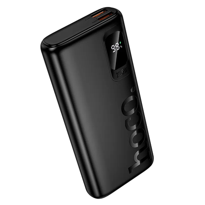 Външна батерия HOCO J158 Pro, 10000mAh, 22.5W, QC + PD, 1 x USB-C - 2 x USB-A, Черна