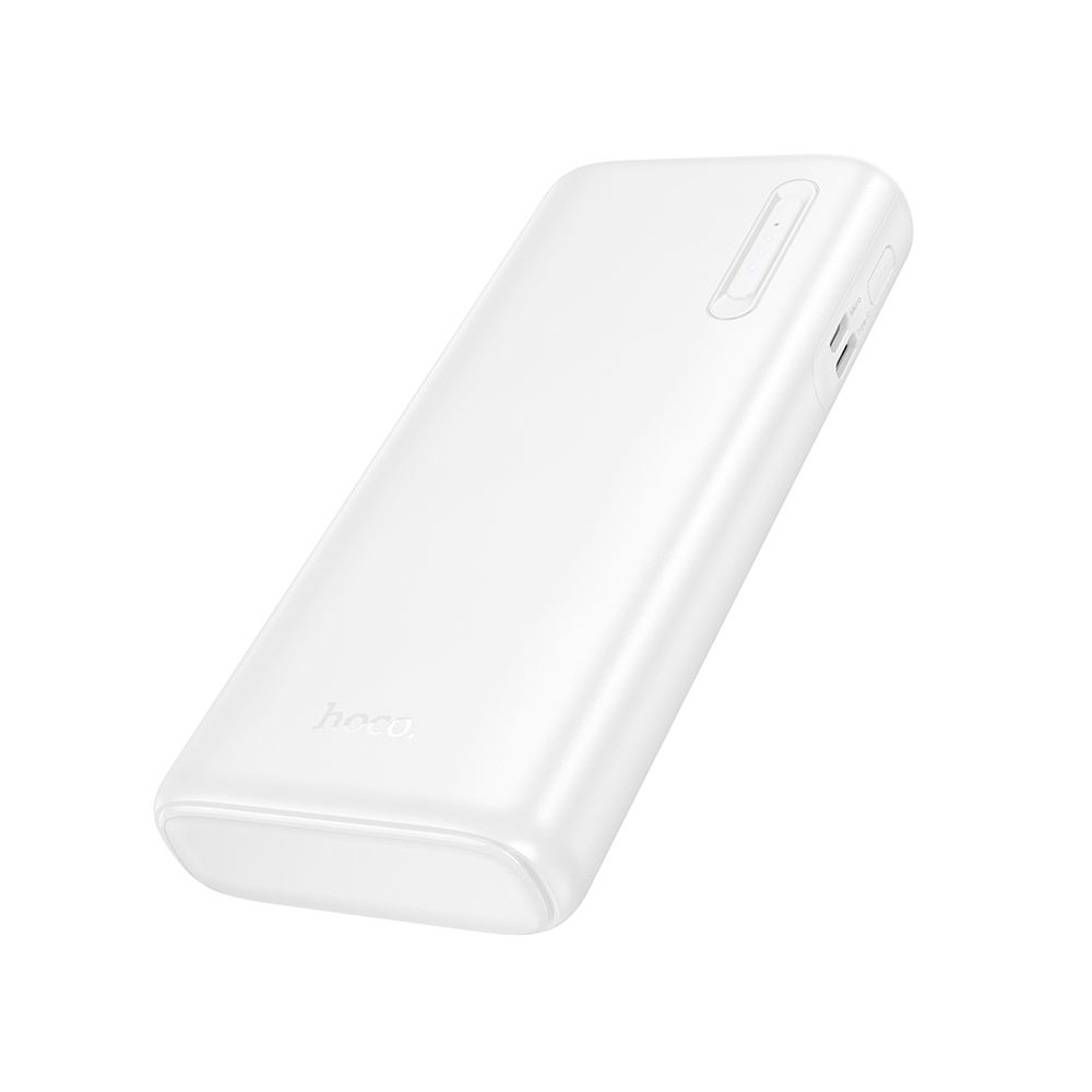 Външна батерия HOCO J158A, 10000mAh, 10W, 2 x USB-A, бяла
