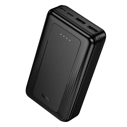 Външна батерия HOCO J165A, 20000mAh, 10W, 2 x USB-A, Черна