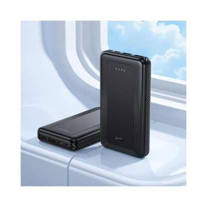 Външна батерия HOCO J165A, 10000mAh, 10W, 2 x USB-A, Черна