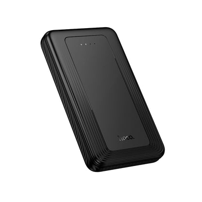 Външна батерия HOCO J165A, 10000mAh, 10W, 2 x USB-A, Черна