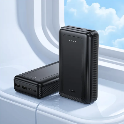 Външна батерия HOCO J165A, 20000mAh, 10W, 2 x USB-A, Черна