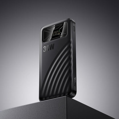 Външна батерия HOCO Q42, 10000mAh, 30W, QC + PD, 1 x USB-A - 1 x USB-C, черна