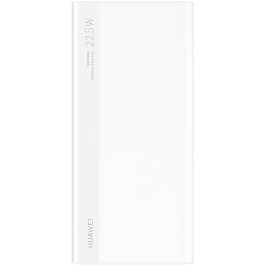 Външна батерия Huawei SuperCharge, 10000 mAh, 22,5 W, QC + PD, 1 x USB-A - 1 x USB-C, бяла 55034445